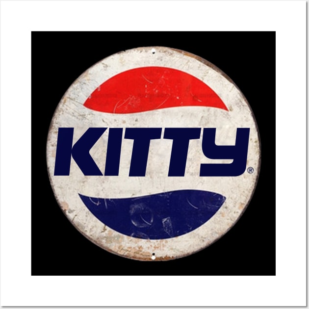 KITTY or PEPSI Wall Art by IJKARTISTANSTYLE